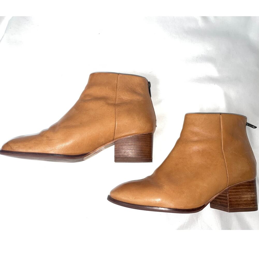 Seychelles Floodplain Ankle Boots - Women's Size 7 - In Tan Leather - Picture 3 of 12